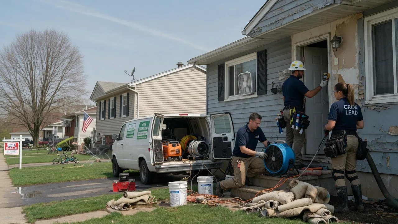 Flood Cleanup in Homerville, OH near me