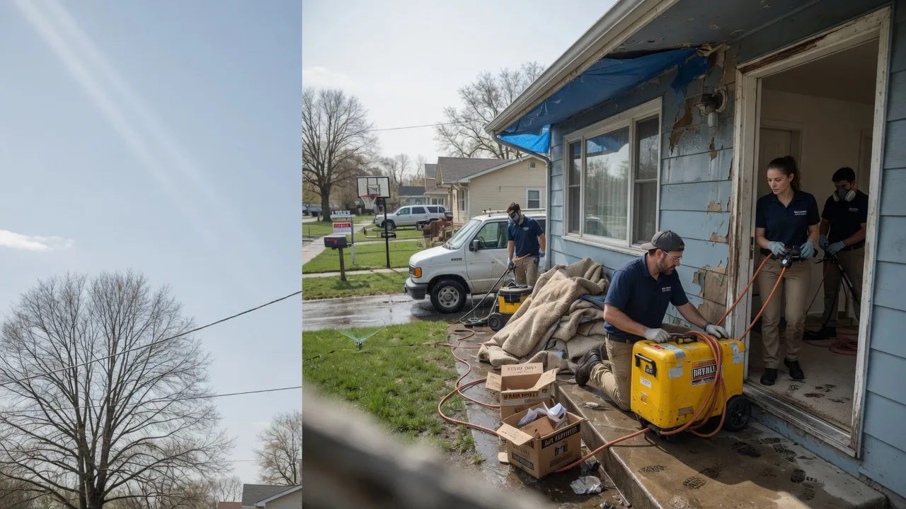 Basement Flood Cleanup in Homerville, OH near me